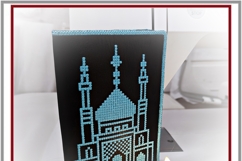 2in1 Mosque ITH Passport Cover and Mosque Embroidery Design Product Image 5