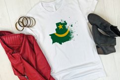 National Sublimation Art- Backgrounds Bundle. Mauritania Product Image 4