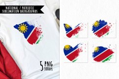 National Sublimation Art- Backgrounds Bundle. Namibia Product Image 1