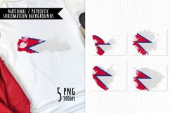 National Sublimation Art- Backgrounds Bundle. Nepal Product Image 1