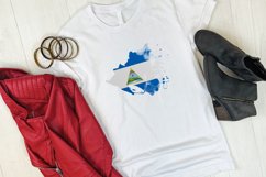 National Sublimation Art- Backgrounds Bundle. Nicaragua Product Image 4