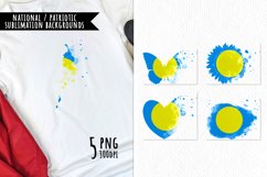 National Sublimation Art- Backgrounds Bundle. Palau Product Image 1