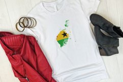 National Sublimation Art- Backgrounds Bundle. Sao Tome Product Image 4