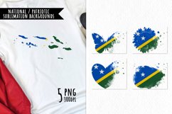 National Sublimation Art- Backgrounds Bundle Solomon Islands Product Image 1
