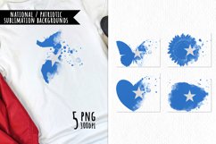 National Sublimation Art- Backgrounds Bundle. Somalia Product Image 1