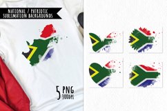 National Sublimation Art- Backgrounds Bundle. South Africa Product Image 1