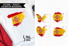 National Sublimation Art- Backgrounds Bundle. Spain Product Image 1