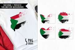 National Sublimation Art- Backgrounds Bundle. Sudan Product Image 1