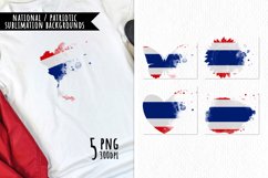 National Sublimation Art- Backgrounds Bundle. Thailand Product Image 1