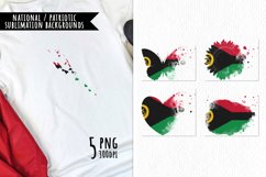 National Sublimation Art- Backgrounds Bundle. Vanuatu Product Image 1
