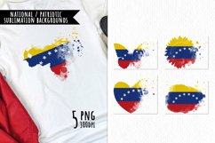 National Sublimation Art- Backgrounds Bundle. Venezuela Product Image 1