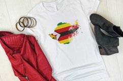 National Sublimation Art- Backgrounds Bundle. Zimbabwe Product Image 3