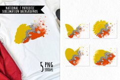 National Sublimation Art- Backgrounds Bundle. Bhutan Product Image 1