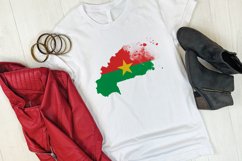 National Sublimation Art- Backgrounds Bundle. Burkina Faso Product Image 4