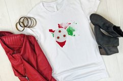 National Sublimation Art- Backgrounds Bundle. Burundi Product Image 4