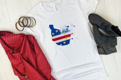 National Sublimation Art- Backgrounds Bundle. Cabo Verde Product Image 4