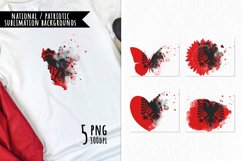 National Sublimation Art- Backgrounds Bundle. Albania Product Image 1