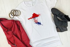 National Sublimation Art- Backgrounds Bundle. Croatia Product Image 4