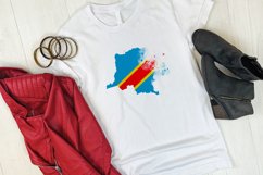 National Sublimation Art- Backgrounds Bundle. DR Congo Product Image 3