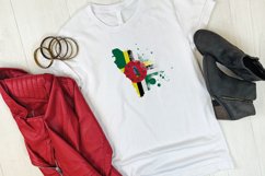 National Sublimation Art- Backgrounds Bundle. Dominica Product Image 4