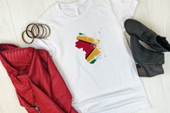 National Sublimation Art- Backgrounds Bundle. Guyana Product Image 4