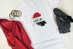 National Sublimation Art- Backgrounds Bundle. Iraq Product Image 4