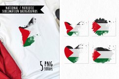 National Sublimation Art- Backgrounds Bundle. Jordan Product Image 1