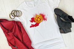 National Sublimation Art- Backgrounds Bundle. Kyrgyzstan Product Image 4