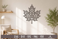 Maple Leaf Wall Decor SVG Laser Cut design