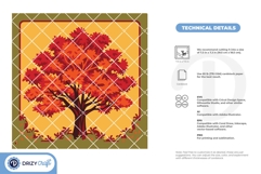 Maple Tree 3D Layered Paper Cut - The Tree 3D Shadow Box Product Image 4