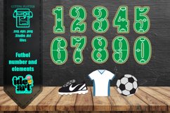 OCCER FUTBOL NUMBER and ELEMENTS Product Image 1