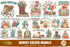 Howdy Easter Shirt PNG Bundle - 23 high-quality Shirt PNGs Product Image 1