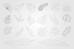 line art leaf decoration Product Image 1