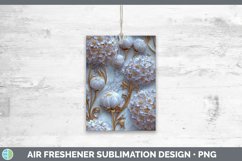 GorgeousMarble 3D Flowers Air Freshener design.