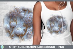 GorgeousMarble 3D Flowers Shirt design.