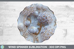 GorgeousMarble 3D Flowers Wind Spinner design.