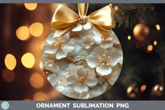 GorgeousMarble 3D Flowers Ornament design.