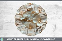 GorgeousMarble 3D Flowers Wind Spinner design.