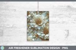 GorgeousMarble 3D Flowers Air Freshener design.