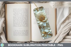 GorgeousMarble 3D Flowers Bookmark design.