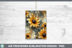 GorgeousMarble 3D Flowers Air Freshener design.