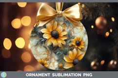 GorgeousMarble 3D Flowers Ornament design.