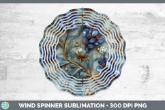 GorgeousMarble 3D Flowers Wind Spinner design.