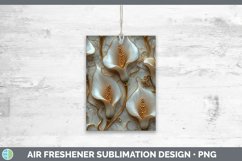 GorgeousMarble 3D Flowers Air Freshener design.