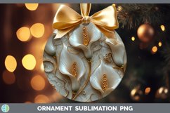 GorgeousMarble 3D Flowers Ornament design.