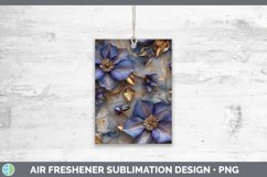 GorgeousMarble 3D Flowers Air Freshener design.