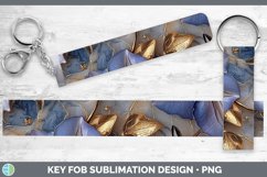 GorgeousMarble 3D Flowers Key Fob design.