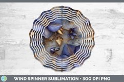 GorgeousMarble 3D Flowers Wind Spinner design.