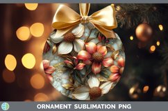 GorgeousMarble 3D Flowers Ornament design.