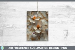 GorgeousMarble 3D Flowers Air Freshener design.